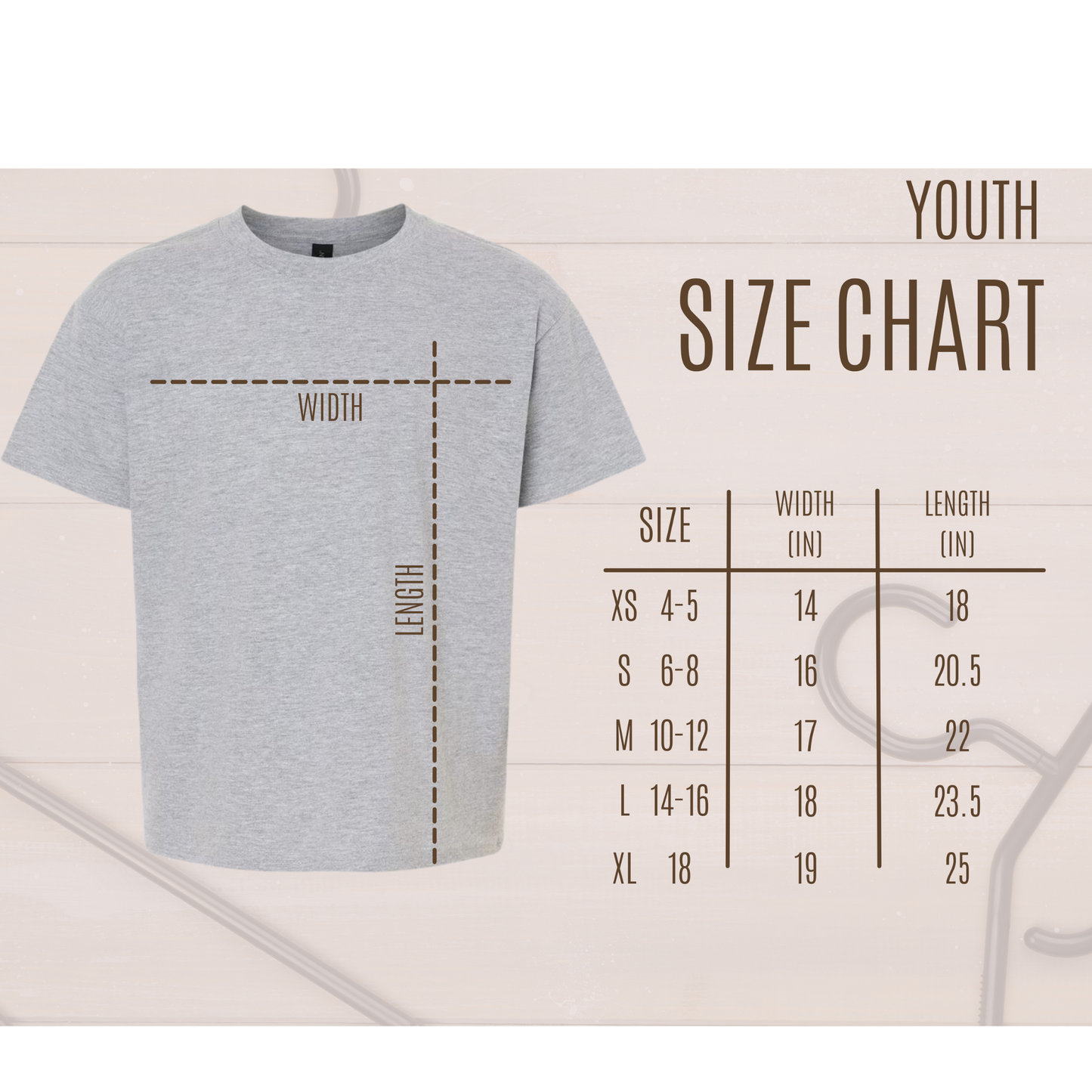 Custom T-Shirt- YOUTH-Double Sided Design