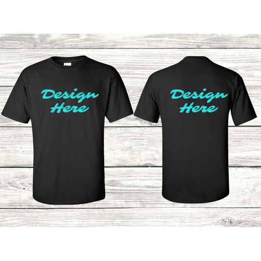 Custom T-Shirt- Double Sided Design