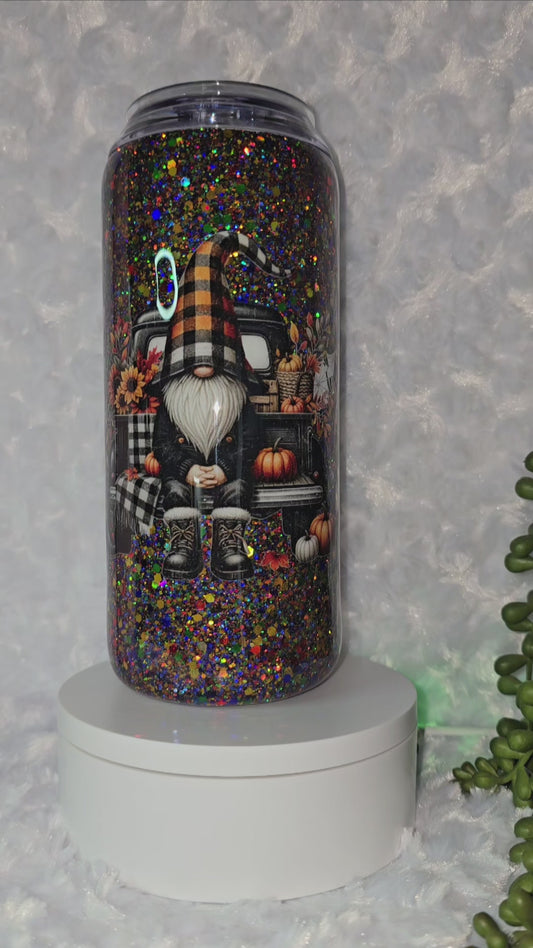 Fall Gnome Tumbler