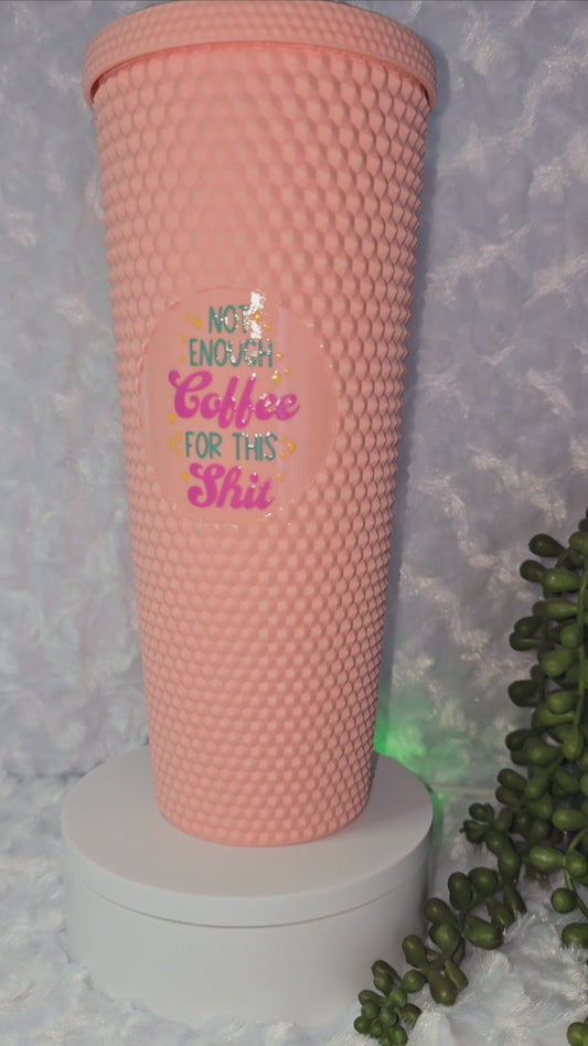 Peach Studded Tumbler